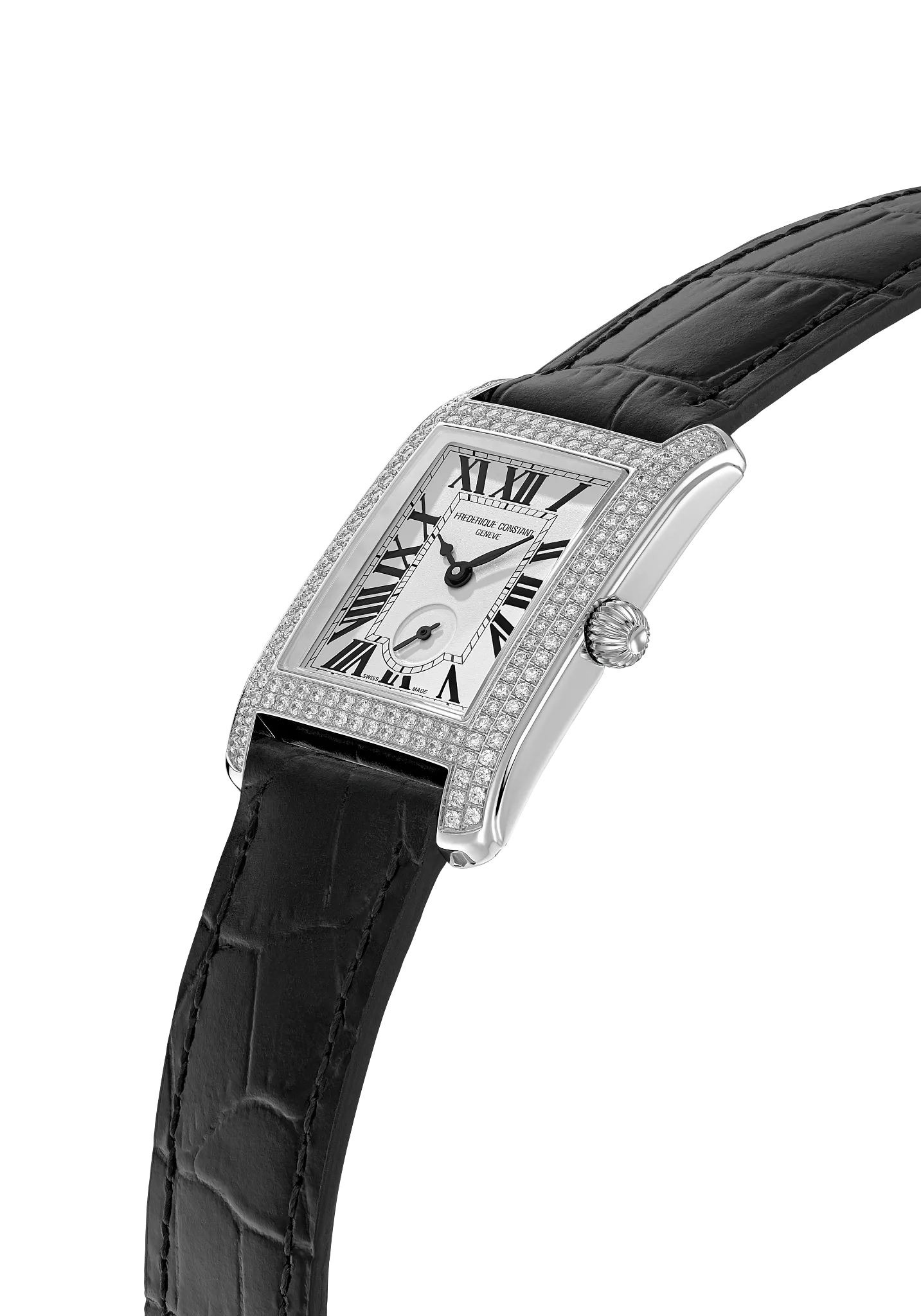 Classics Carrée Small Seconds Watch FC-235S2CD6 | Frederique Constant